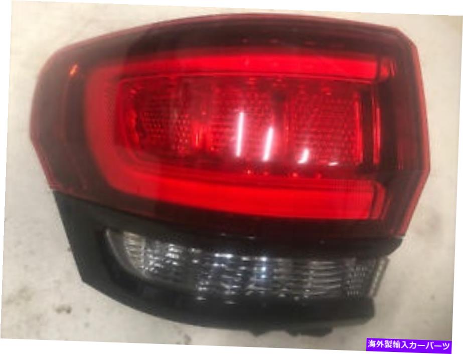 【楽天市場】USテールライト ジープグランドチェロキーSRTのための運転手左外の黒いテールライトブレーキランプ Driver Left