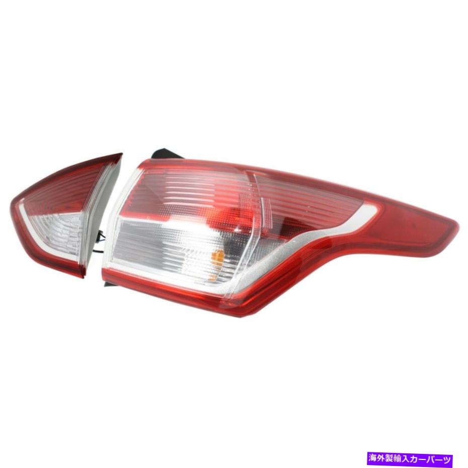 【楽天市場】USテールライト テールライトブレーキライトランプ乗客右サイドRH 20132016フォードエスケープ Tail Light