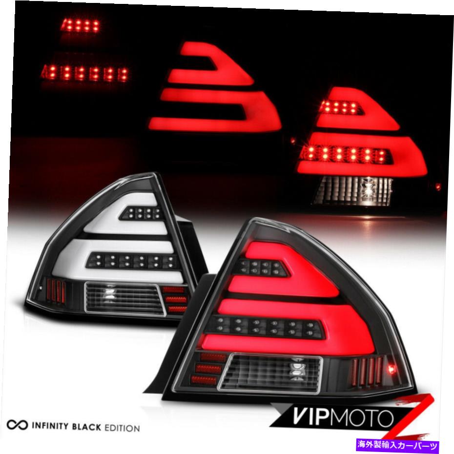 USテールライト ブラック06-13シボレーインパラC字型LEDネオンチューブテールライトブレーキランプ左+右 Black 06-13 Chevy Impala C-Shape LED Neon Tube Tail Light Brake Lamp Left+Right【並行輸入品】｜Us Custom Parts Shop USDM