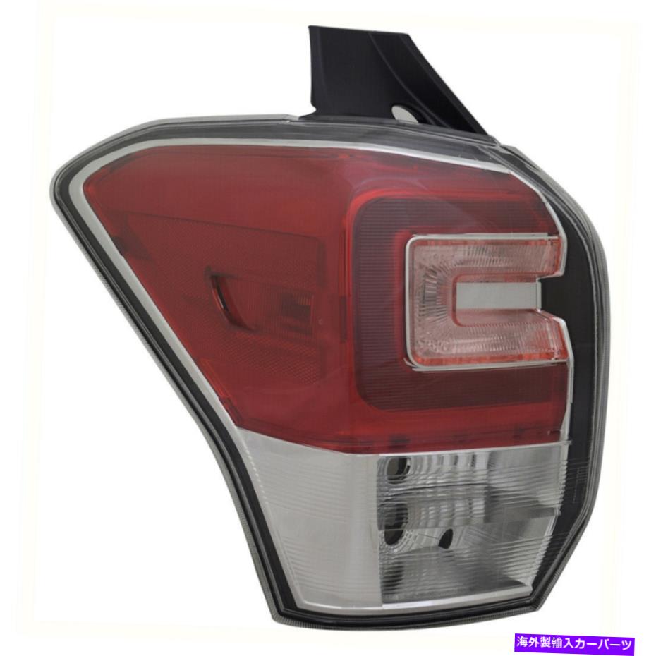 USテールライト テールライトアセンブリ - CAPA認証済み左TYCは17-18スバルターンター Tail Light Assembly-Capa Certified Left TYC fits 17-18 Subaru Forester【並行輸入品】|Us Custom Parts Shop USDM
