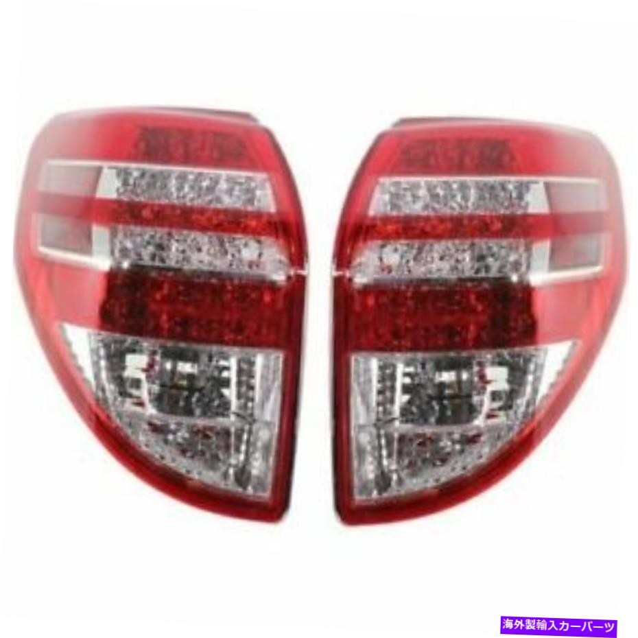 USテールライト 2009年 - 2012年TY RAV 4テールライトペア左側と左側（日本製造） 2009 - 2012 Fits For TY RAV 4 Tail Light Pair Right & Left Side (Japan Built)【並行輸入品】