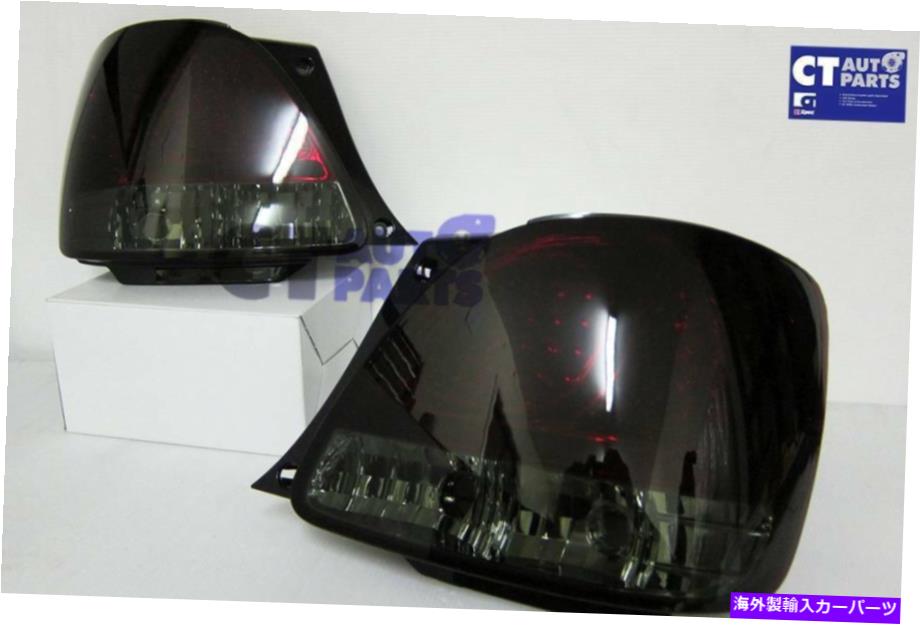USテールライト 98-05 Lexus GS300 GS400 GS430のための燻製赤LEDテールライト Smoked Red LED Tail Lights for 98-05 LEXUS GS300 GS400 GS430【並行輸入品】