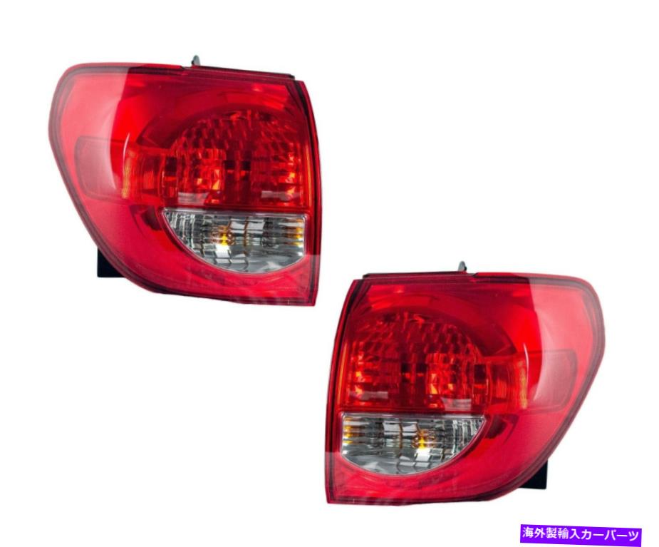 USテールライト Toyota Sequoia 2008-2017の外側のTaillightsテールライト後部ランプペア FIT TOYOTA SEQUOIA 2008-2017 OUTER TAILLIGHTS TAIL LIGHTS REAR LAMPS PAIR【並行輸入品】|Us Custom Parts Shop USDM