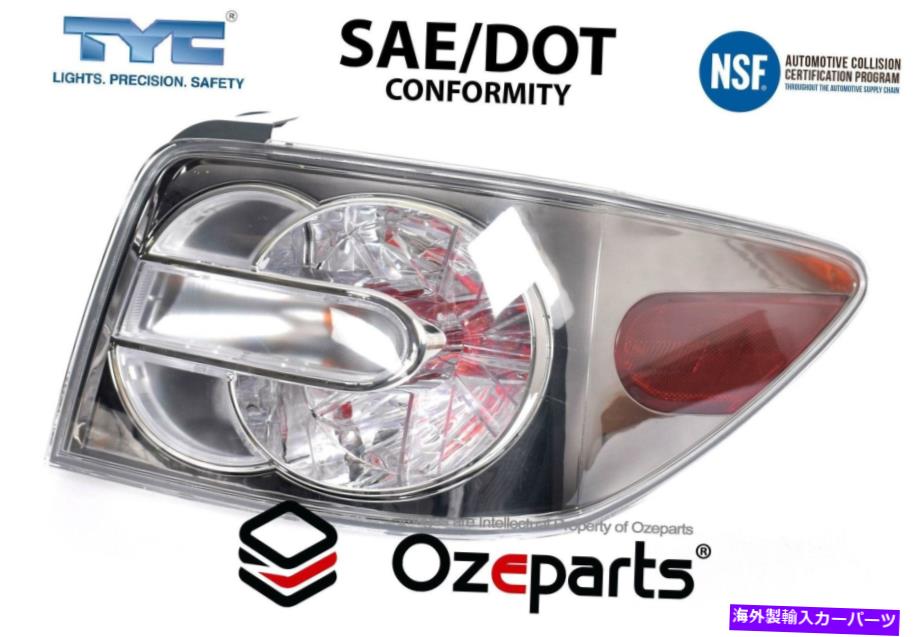 USテールライト マツダCX 7 CX-7 ERシリーズ2 2009~2012用RH RHS右手淡リアランプ RH RHS Right Hand Tail Light Rear Lamp For Mazda CX7 CX-7 ER Series 2 2009~2012【並行輸入品】