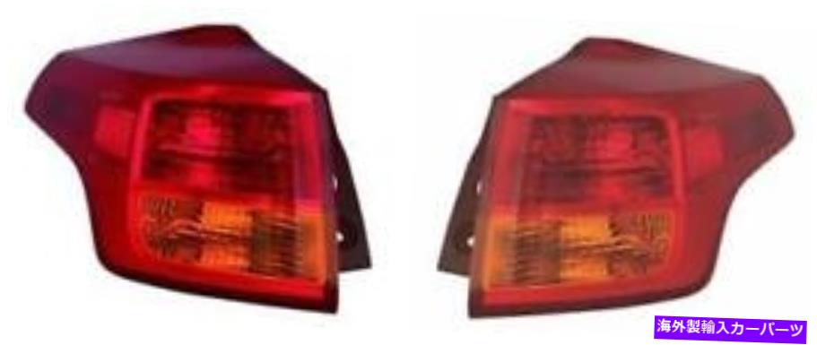 USテールライト 2013年 - 2014年 - 2014トヨタRAV4リアテールライトアセンブリの交換 SIDE/PAIR for 2013 - 2014 Toyota RAV4 Rear Tail Light Assembly Replacement【並行輸入品】