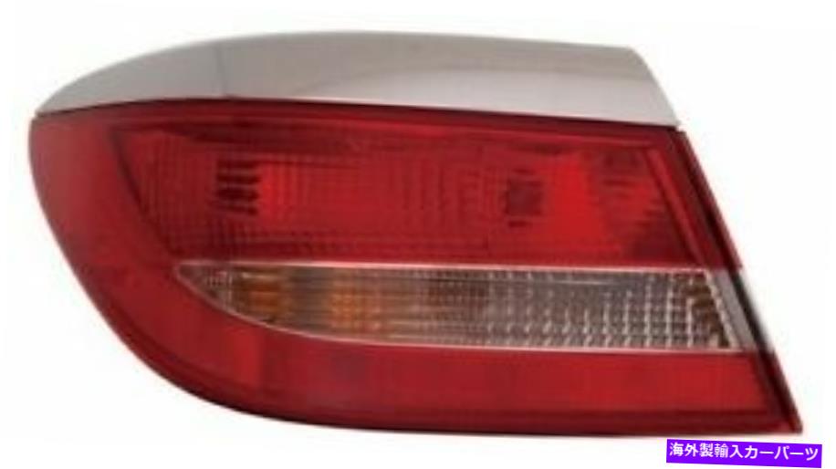 USテールライト 2012年 - 2017 Buick VeranoドライバLH左サイドハロゲンテールライトOEM 0337 2012 - 2017 Buick Verano Driver LH Left Side Halogen Tail Light OEM 0337【並行輸入品】