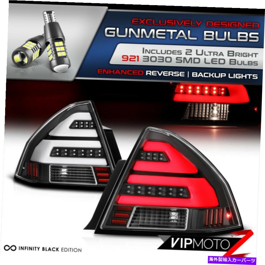 USテールライト ^スーパーブライトLEDリバースバルブ^ 06-13シボレーインパラC字型チューブテールブレーキライト ^Super Bright LED Reverse Bulb^ 06-13 Chevy Impala C-Shape Tube Tail Brake Light【並行輸入品】