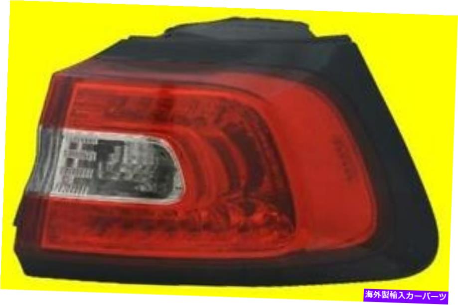 USテールライト Jeep Cherokee 2014-2018のための右外側の尾光68102906AF CH2805107 Right OUTER TAIL LIGHT for JEEP CHEROKEE 2014-2018 | 68102906AF CH2805107【並行輸入品】