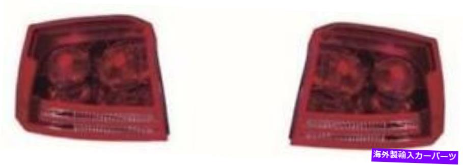 USテールライト 2006年 - 2008年のDodge Chargerリアテールライトアセンブリの交換 SIDE/PAIR for 2006 - 2008 Dodge Charger Rear Tail Light Assembly Replacement【並行輸入品】｜Us Custom Parts Shop USDM