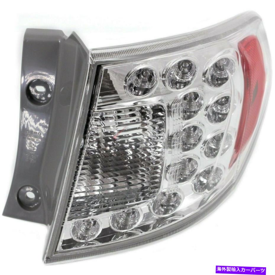 USテールライト 新しい外部RH LEDテールライトレンズ＆ハウジングフィットSubaru Imperza 11-12 SU2805100 NEW OUTER RH LED TAIL LIGHT LENS & HOUSING FITS SUBARU IMPREZA 11-12 SU2805100【並行輸入品】