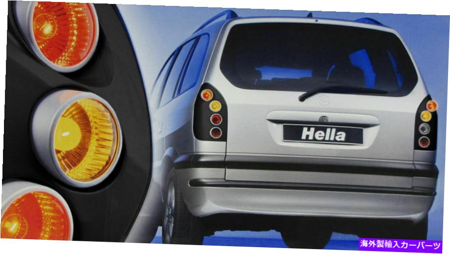 USテールライト ブラックヘラテールライトオペルザフィーラA 5 / 1999-6 / 2005モデルのための後部ランプ BLACK HELLA TAIL LIGHTS REAR LAMPS FOR OPEL ZAFIRA A 5/1999-6/2005 MODEL【並行輸入品】 49,415円
