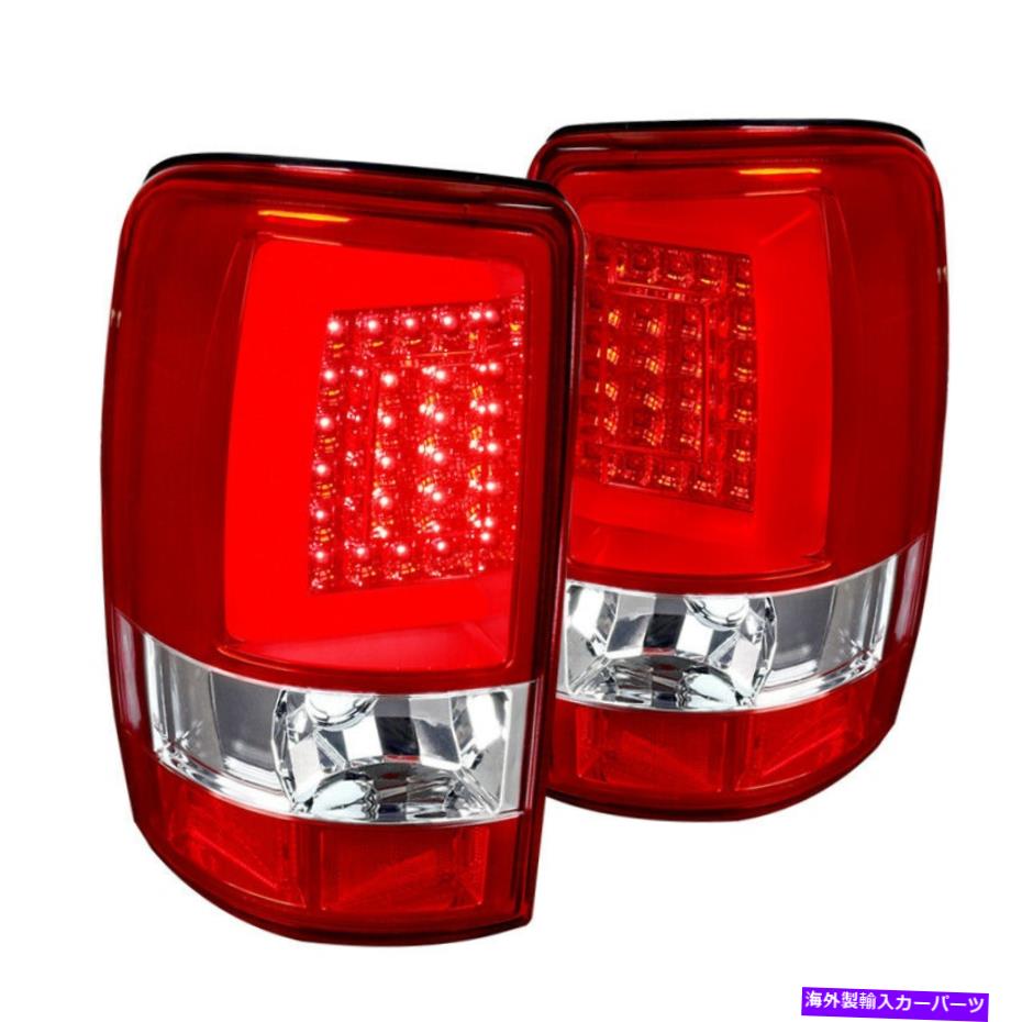 USテールライト Chevy郊外Tahoe GMC Yukon Red LEDバー交換テールライトリアランプ For Chevy Suburban Tahoe GMC Yukon Red LED Bar Replacement Tail Lights Rear Lamp【並行輸入品】