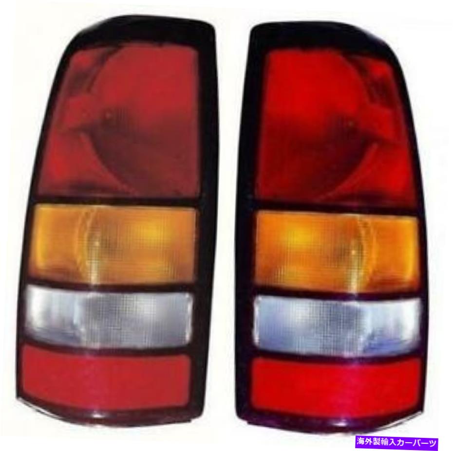 USテールライト サイド/ペアフィッツ2004 - 2007 GMC Sierra 1500クラシックリアテールライトアセンブリ SIDE/PAIR fits 2004 - 2007 GMC Sierra 1500 Classic Rear Tail Light Assembly【並行輸入品】 79,468円
