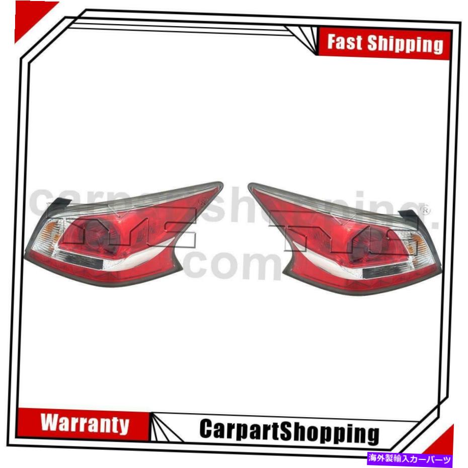 USテールライト 日産アルタマ2014-2015用TYC 2X左右テールライトアセンブリ TYC 2X Left Right Tail Light Assembly For Nissan Altima 2014-2015【並行輸入品】