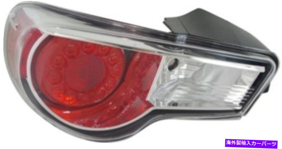 USテールライト 2013-2016 Scion FR-S SC2818109Cのためのドライバー側クリア＆レンズテールライト Driver Side Clear & Red Lens Tail Light for 2013-2016 Scion FR-S SC2818109C【並行輸入品】 48,548円