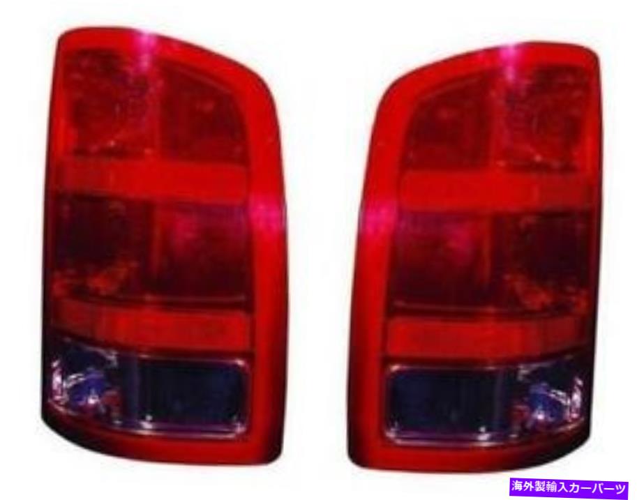 USテールライト サイド/ペアフィット2007 - 2013 GMC Sierra 1500リアテールライトアセンブリの交換 SIDE/PAIR fits 2007 - 2013 GMC Sierra 1500 Rear Tail Light Assembly Replacement【並行輸入品】
