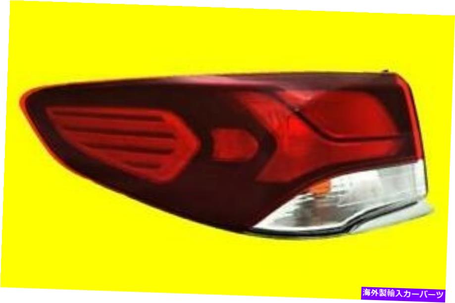 USテールライト Hyundai Sonata N-Hybrd 2018-2019 92401C2500 HY2804153のための左外側のテールライト Left OUTER TAIL LIGHT for HYUNDAI SONATA N-HYBRD 2018-2019 92401C2500 HY2804153【並行輸入品】