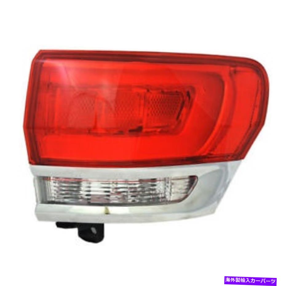 USテールライト 新しい外側右テールライトフィットジープグランドチェロキー2014-17 CH2805106 68110016AF NEW OUTER RIGHT TAIL LIGHT FITS JEEP GRAND CHEROKEE 2014-17 CH2805106 68110016AF【並行輸入品】