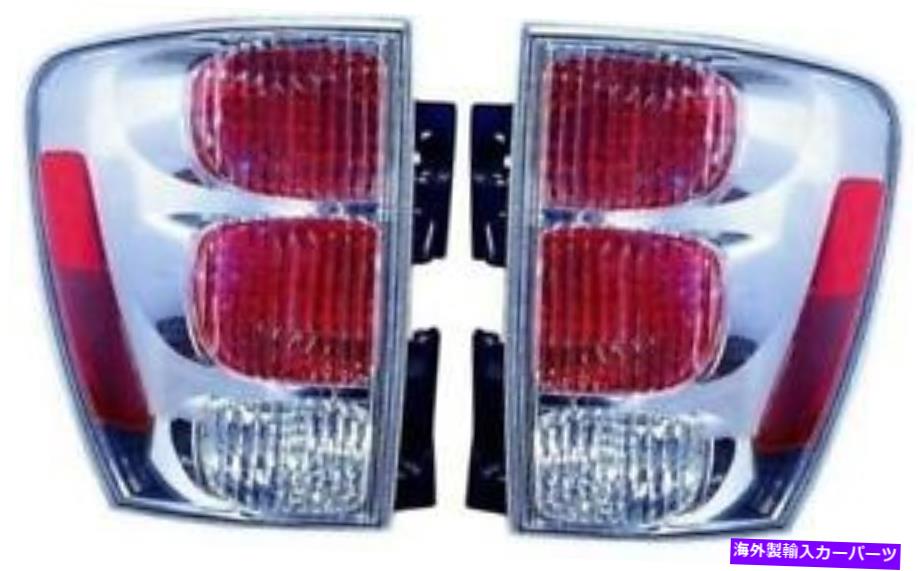 USテールライト 2005年 - 2009年 - 2009年のシボレー（Chevy）Equinoxリアテールライトアセンブリ SIDE/PAIR for 2005 - 2009 Chevrolet (Chevy) Equinox Rear Tail Light Assembly【並行輸入品】｜Us Custom Parts Shop USDM 49,415円