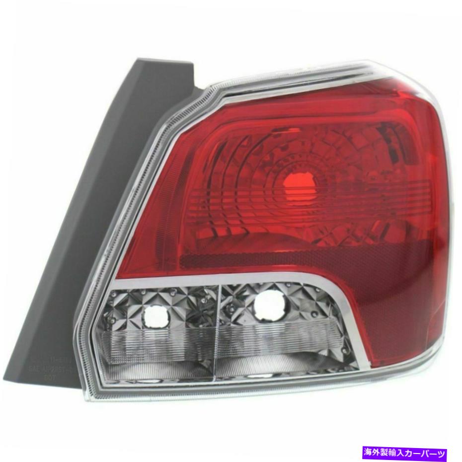 USテールライト Subaru Imperza 2012-2014のための新しいCapa右側のテールライトクリアとレッドレンズ New CAPA Right Side Tail Light Clear and Red Lens For Subaru Impreza 2012-2014【並行輸入品】|Us Custom Parts Shop USDM