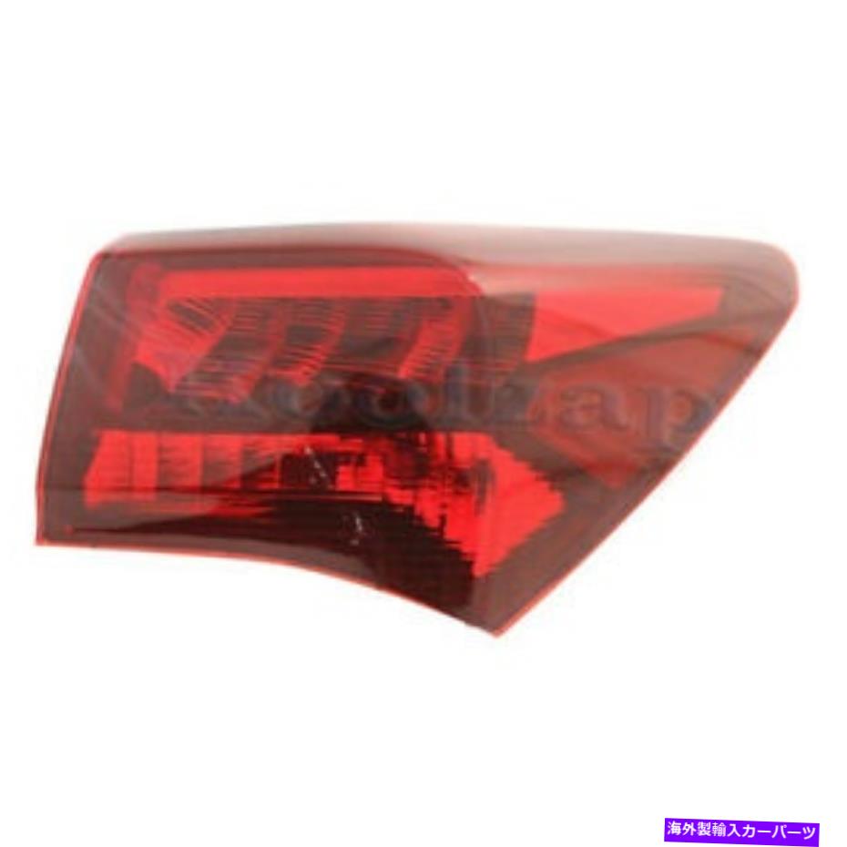 USテールライト 15 16 17 TLXセダンの外部Taillight Taillampリアブレーキライトランプ For 15 16 17 TLX Sedan Outer Taillight Taillamp Rear Brake Light Lamp Right Side【並行輸入品】｜Us Custom Parts Shop USDM