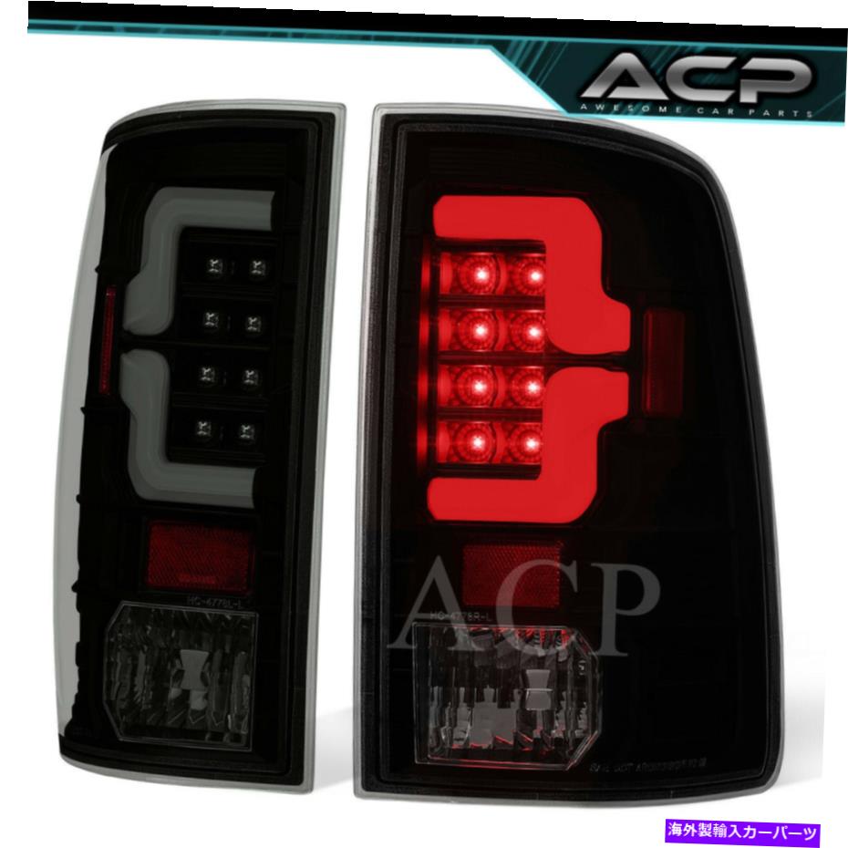 USテールライト スモークレンズブラックハウジングチューブバーLEDテールライト2009-2018 RAM 1500 2500 3500 Smoke Lens Black Housing Tube Bar LED Tail Lights 2009-2018 Ram 1500 2500 3500【並行輸入品】｜Us Custom Parts Shop USDM