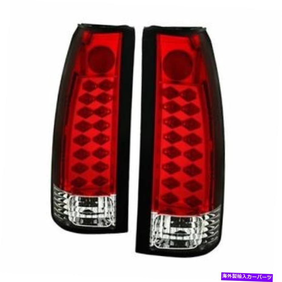 USテールライト Spyder Auto 5001375（ALT-YD-CCK88-LED-RC）LEDテールライトC / Kシリーズ Spyder Auto 5001375(ALT-YD-CCK88-LED-RC) LED Tail Lights For Chevy C/K Series【並行輸入品】