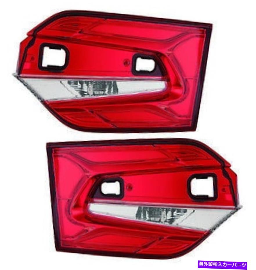 USテールライト 2018年ホンダオデッセイインナーアップリバーステールライトペアセット For 2018 Honda Odyssey Inner Back up reverse tail lights Pair Set【並行輸入品】