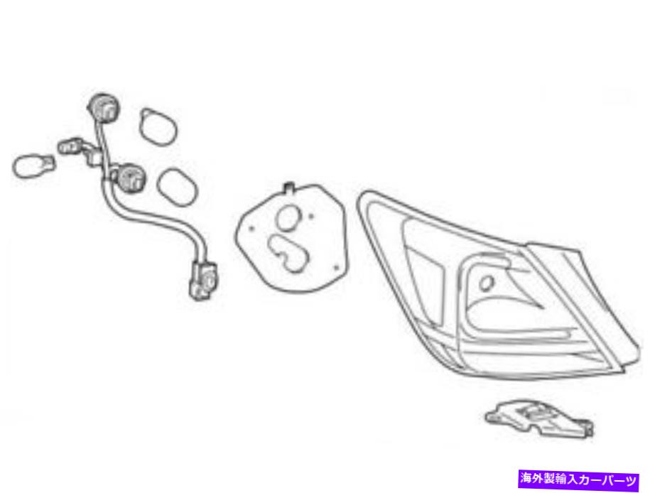 USテールライト Driver Left Tail Lampアセンブリ純正81560-07060 Toyota Avalon 10-12 For Driver Left Tail Lamp Assembly Genuine 81560-07060 For Toyota Avalon 10-12【並行輸入品】