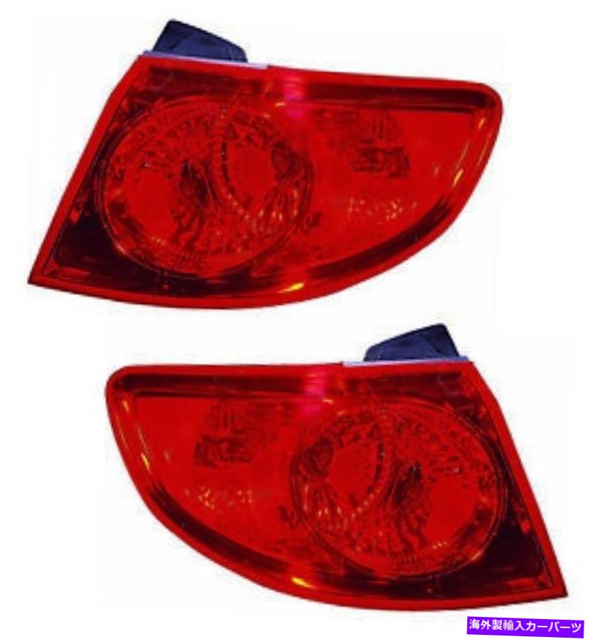 USテールライト 2007年2008年2009年ヒュンダイサンタフェテールライトペアセット For 2007 2008 2009 Hyundai Santa Fe Tail lights Pair Set【並行輸入品】