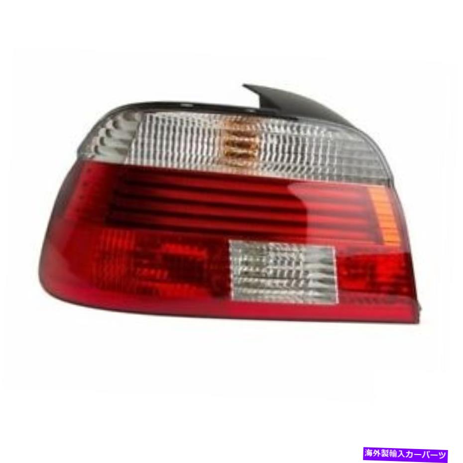 USテールライト BMW E39 5シリーズドライバーの左テールライトアセンブリHELLA For BMW E39 5-Series Driver Left Tail Light Assembly with White Turn Hella【並行輸入品】
