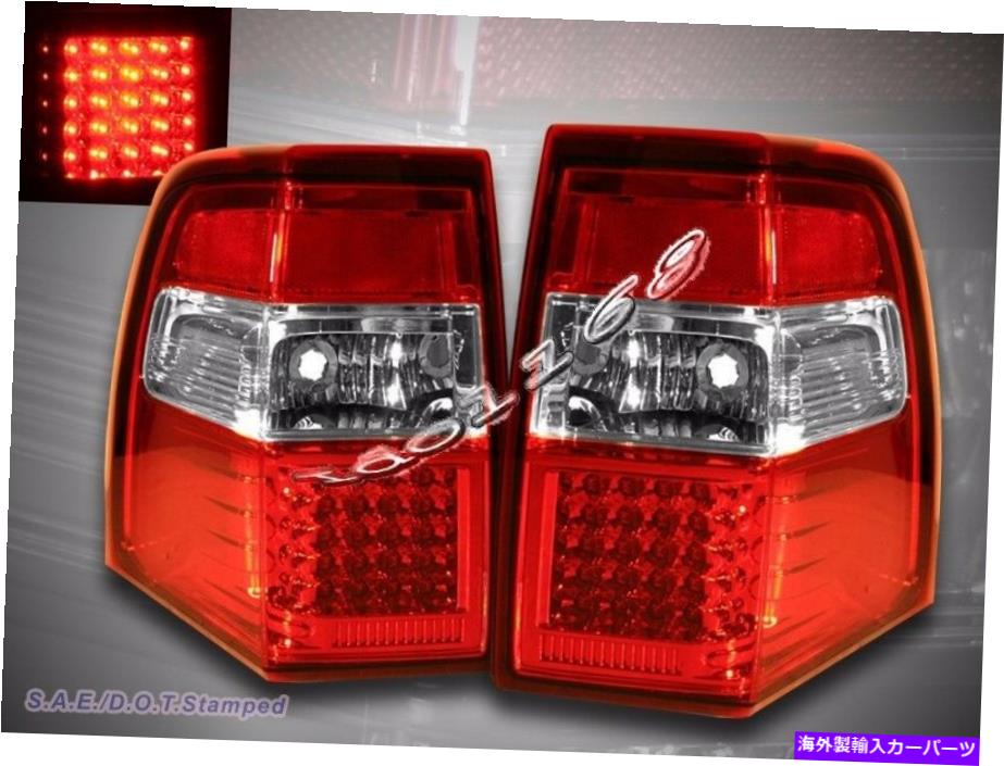 USテールライト 07-11フォードエクスペディションLEDテールライトレッドブレーキランプアセンブリLH + RH 07-11 Ford Expedition LED Tail Lights Red Brake Lamps Assembly LH+RH【並行輸入品】|Us Custom Parts Shop USDM