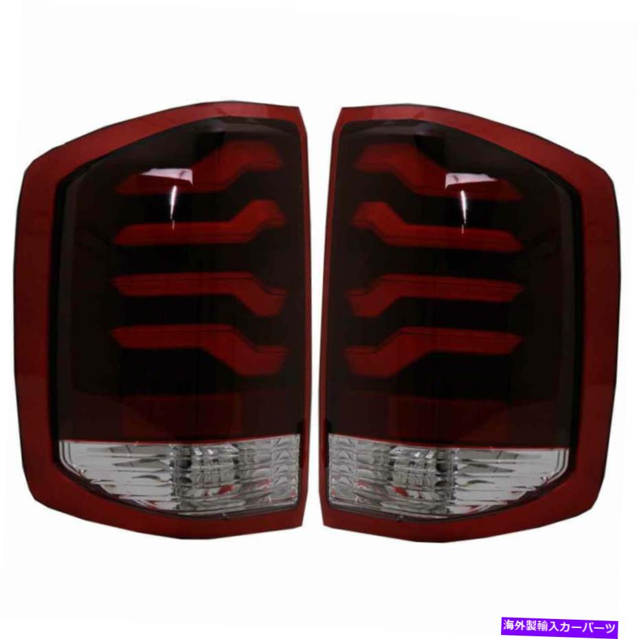 USテールライト 14 15 16 17 Chevy Silverado 1500 2500HD Sierra 3500HD LED Taillights Smoke Red 14 15 16 17 Chevy Silverado 1500 2500HD Sierra 3500HD LED Taillights Smoke Red【並行輸入品】|Us Custom Parts Shop USDM