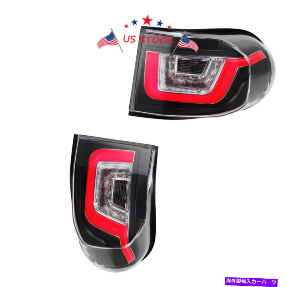 USテールライト 新しいLEDテールライトブレーキ後部ランプライトペア2007~14トヨタFJ CRUISER USA New Led Tail Lights Brake Rear Lamp Light Pair For 2007-14 Toyota FJ Cruiser USA【並行輸入品】