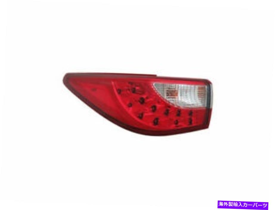 USテールライト 2014-2015 Infiniti QX60 Z736PZの左 - ドライバ側テールライトアセンブリ Left - Driver Side Tail Light Assembly For 2014-2015 Infiniti QX60 Z736PZ【並行輸入品】