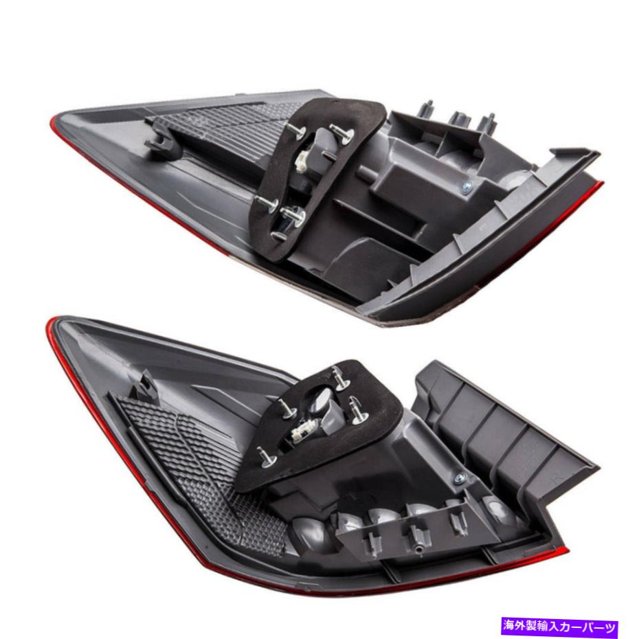USテールライト Honda Accord Ex LX Sport 2013-2015のためのハロゲンテールライト左+右側 Halogen Tail Light Left+Right Side For Honda Accord Sedan EX LX Sport 2013-2015【並行輸入品】