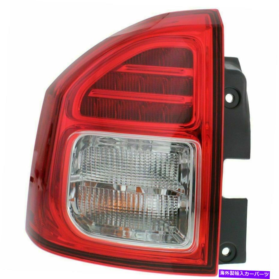USテールライト P. Jeep Compass 2014 2015 2016 2017 2017テールランプLED左ドライバー5272909AB P. FOR JEEP COMPASS 2014 2015 2016 2017 TAIL LAMP LED LEFT DRIVER 5272909AB【並行輸入品】