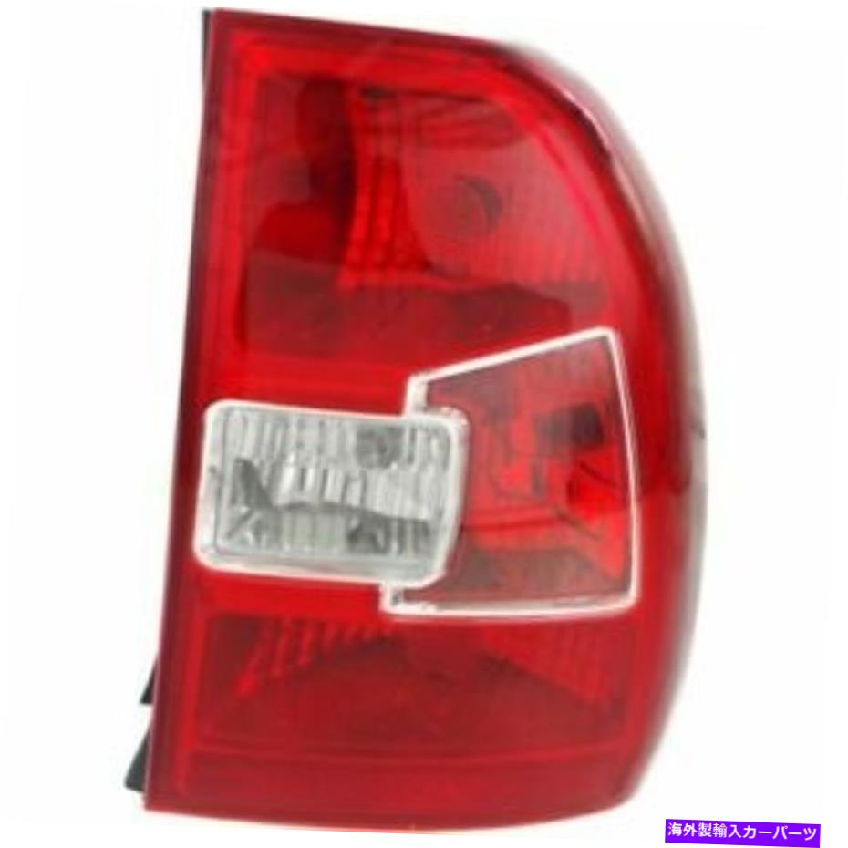 USテールライト Sportage 05-10、旅客サイドテールライト、クリア、レンズレンズ For Sportage 05-10, Passenger Side Tail Light, Clear and Red Lens【並行輸入品】