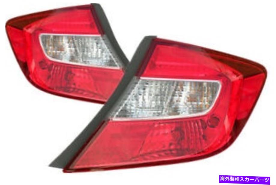 USテールライト 2012年のホンダシビックセダンテールライトペアセット For 2012 Honda Civic Sedan Tail lights Pair Set【並行輸入品】