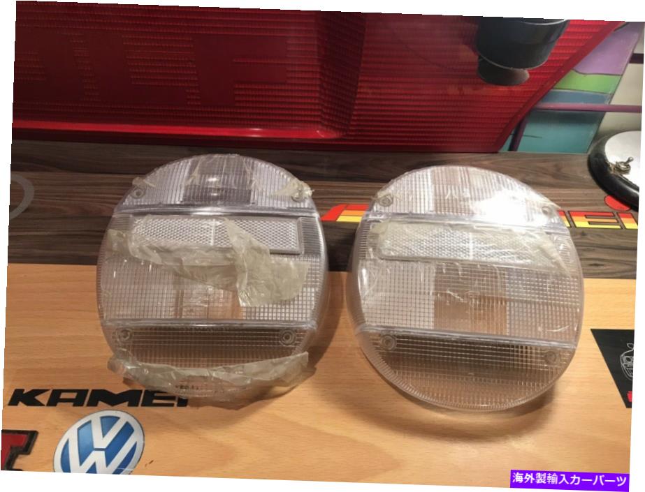 USテールライト VW Beetle72-85ドイツで作られたすべての明確なTaillightsカバーセット、スーパーレア。マジック VW Beetle72-85 All Clear taillights Cover Set, Made In Germany,Super Rare. Magic【並行輸入品】|Us Custom Parts Shop USDM