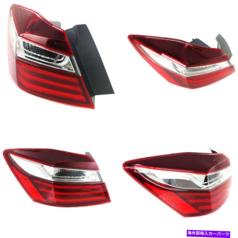 USテールライト HO2804108 16ホンダアコードドライバー側のテールライト HO2804108 Tail Light for 16 Honda Accord Driver Side, Outer【並行輸入品】｜Us Custom Parts Shop USDM 48,548円