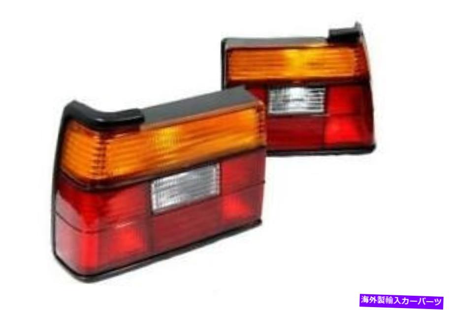 USテールライト Amber＆Red Stock Euroスタイルのテールライト2個用VW Jetta MK2 19E KR 8V 16V Amber & Red Stock Euro Style Tail Light 2 Pcs For VW Jetta MK2 19E KR 8V 16V【並行輸入品】