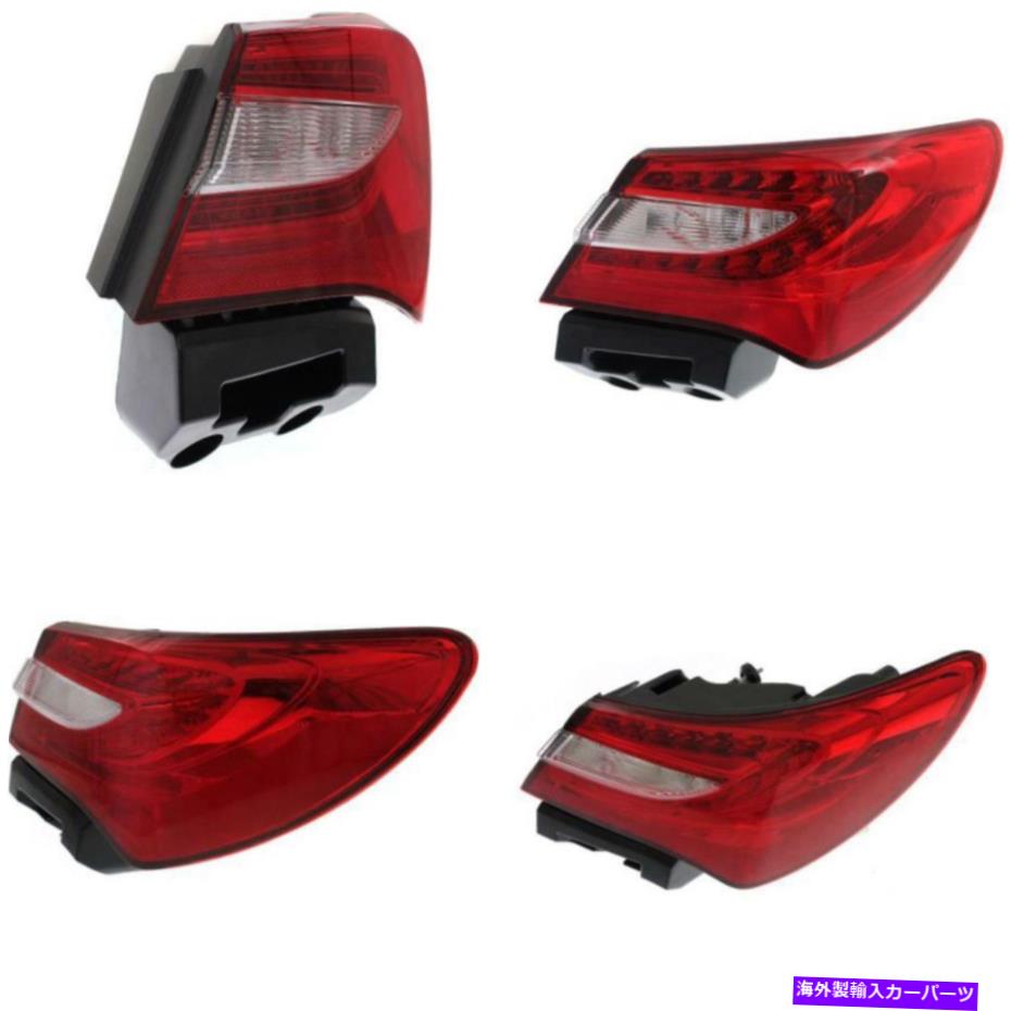 USテールライト 11-14クライスラー200旅客サイドのテールライト Tail Light for 11-14 Chrysler 200 Passenger Side【並行輸入品】