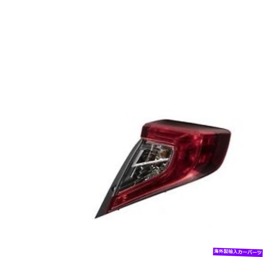 USテールライト Honda Civic Sedan 16-18のための新しい運転手が純正テールライトアセンブリを残しました NEW Driver Left Outer Genuine Tail Light Assembly For Honda Civic Sedan 16-18【並行輸入品】 49,415円