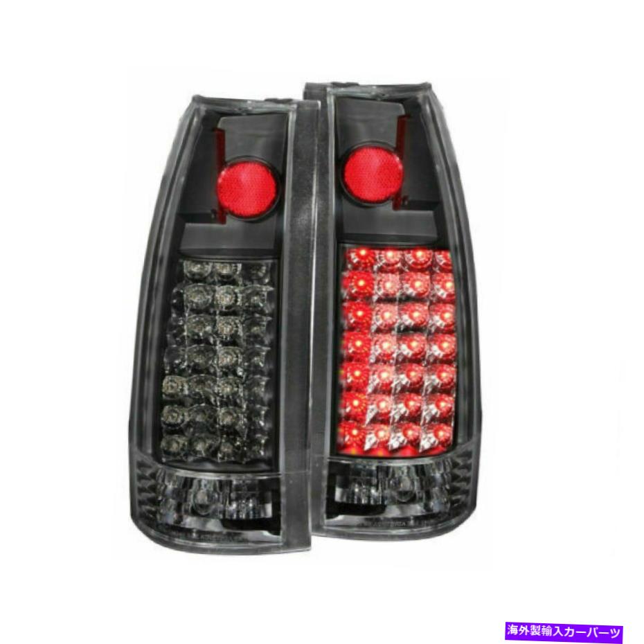 USテールライト 88-98シボレー/ GMC C / K1500 / 2500のためのAnzo 311006黒LEDテールライト Anzo 311006 Black LED Tail Lights for 88-98 Chevrolet/GMC C/K1500/2500【並行輸入品】