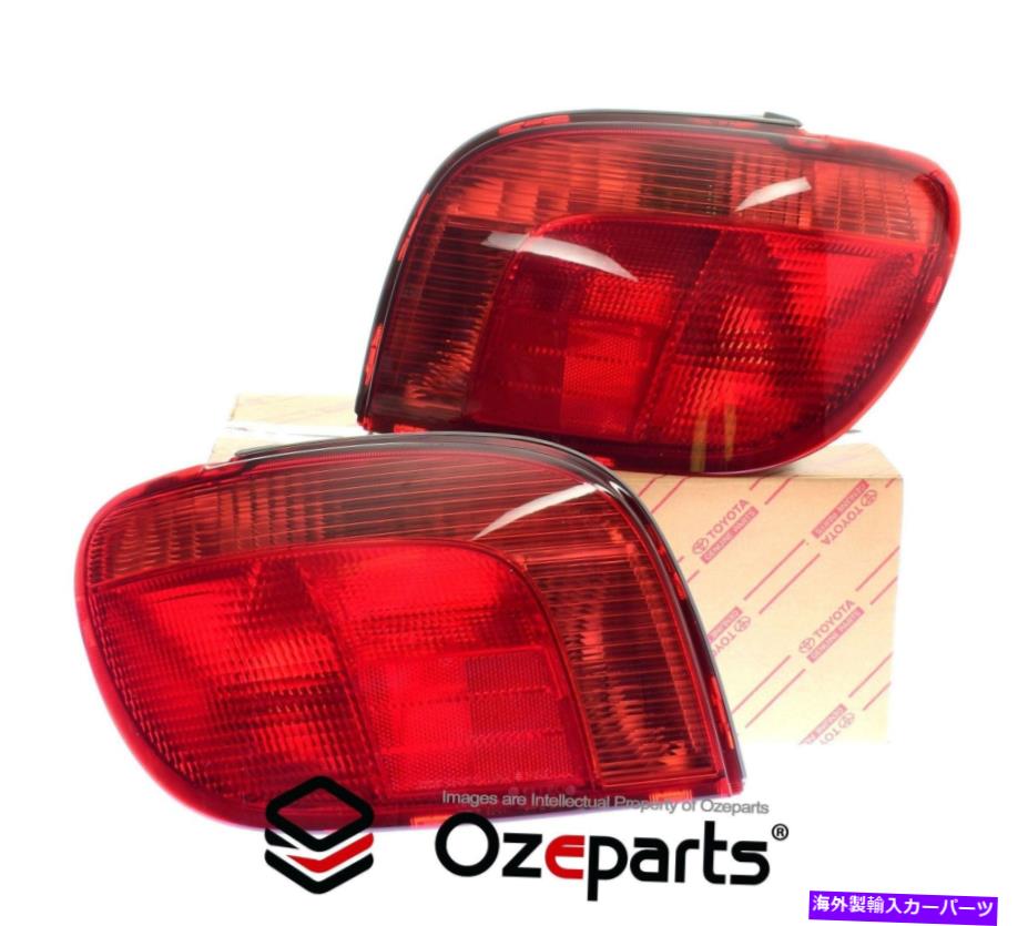 USテールライト トヨタエコーJTD S1 Sportivo 2001~ 2002のための本物のペアLH + RHテールライトライトランプ GENUINE Pair LH+RH Tail Light Lamp For Toyota Echo JTD s1 Sportivo 2001~2002【並行輸入品】