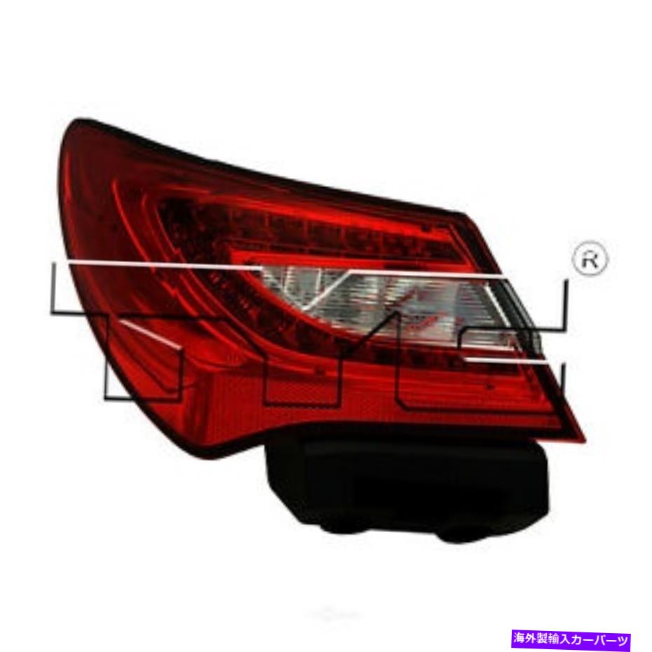 USテールライト テールライトアッシーTYC 11-6372-00 Tail Light Assy TYC 11-6372-00【並行輸入品】