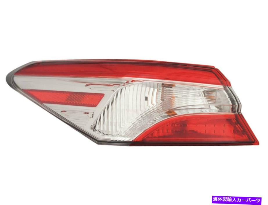 USテールライト 外側のテールランプ2018-2020 Camry L Le USAのビルドの運転手が8156006720 Capaを残しました For Outer Tail Lamp 2018-2020 Camry L LE USA Built Driver Left 8156006720 CAPA【並行輸入品】