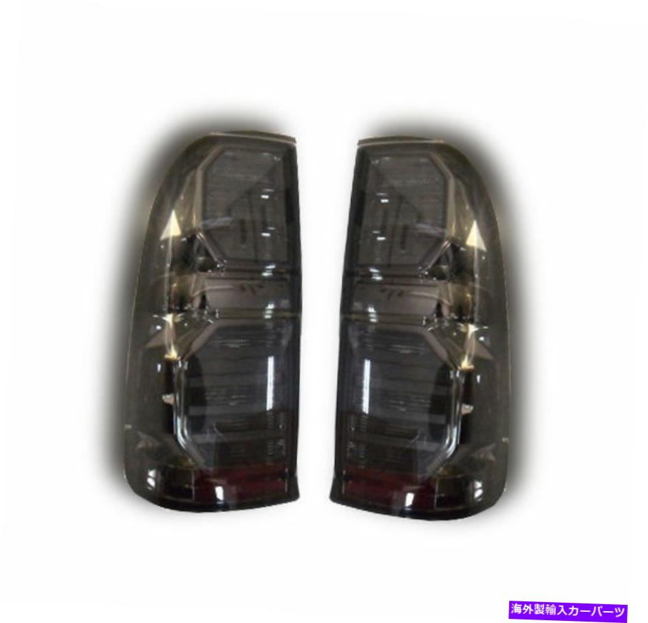 USテールライト Toyota Hilux Vigo SR5 2005-2014 Champ MK7のための煙黒LEDテールライトランプ Smoke Black LED Tail Light Lamp For Toyota HILUX VIGO SR5 2005-2014 CHAMP MK7【並行輸入品】