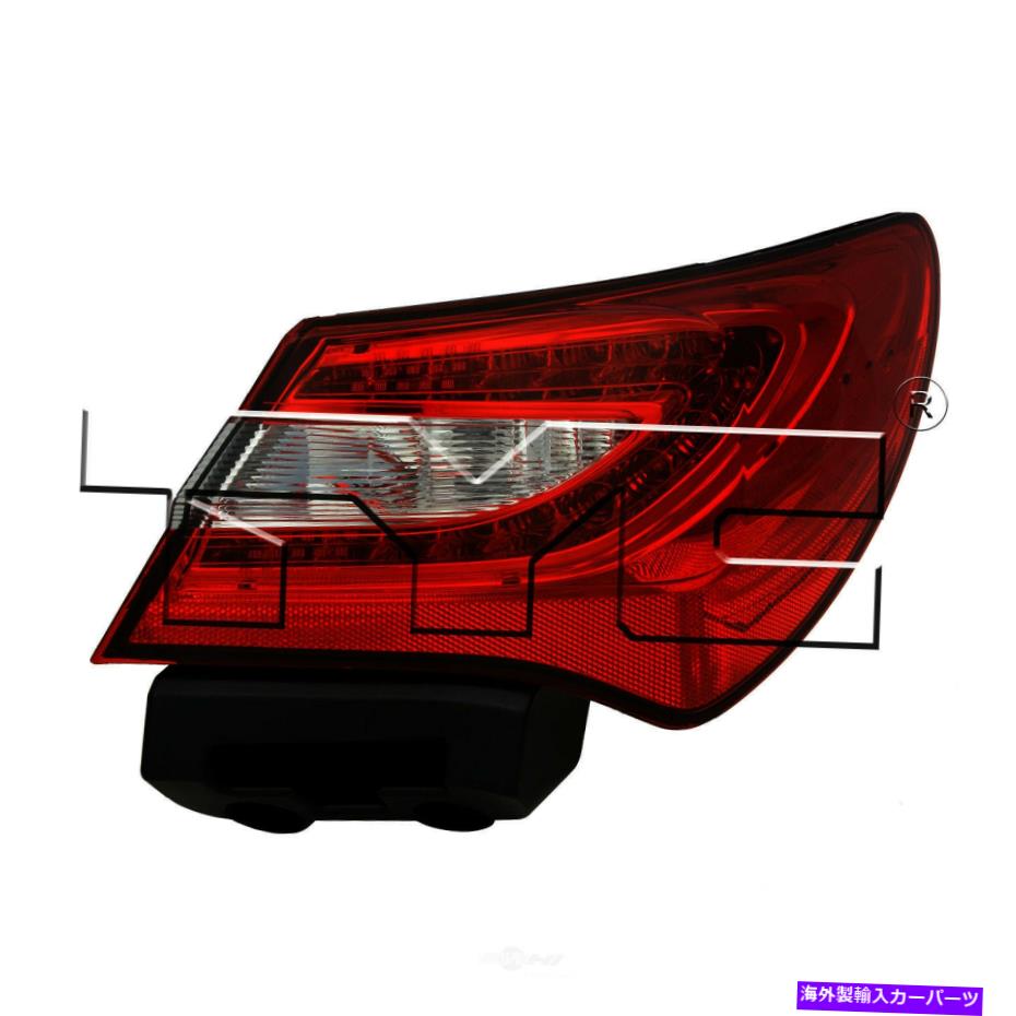 USテールライト テールライトアセンブリ - 通常のTYC 11-6371-00フィット11-14クライスラー200 Tail Light Assembly-Regular Right TYC 11-6371-00 fits 11-14 Chrysler 200【並行輸入品】